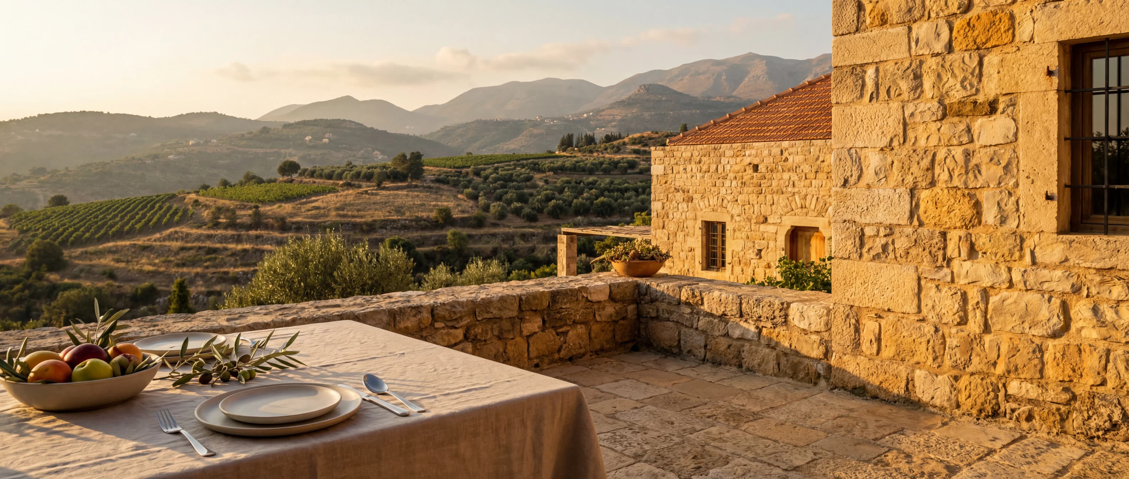 Terrasse authentique du restaurant Saydawi