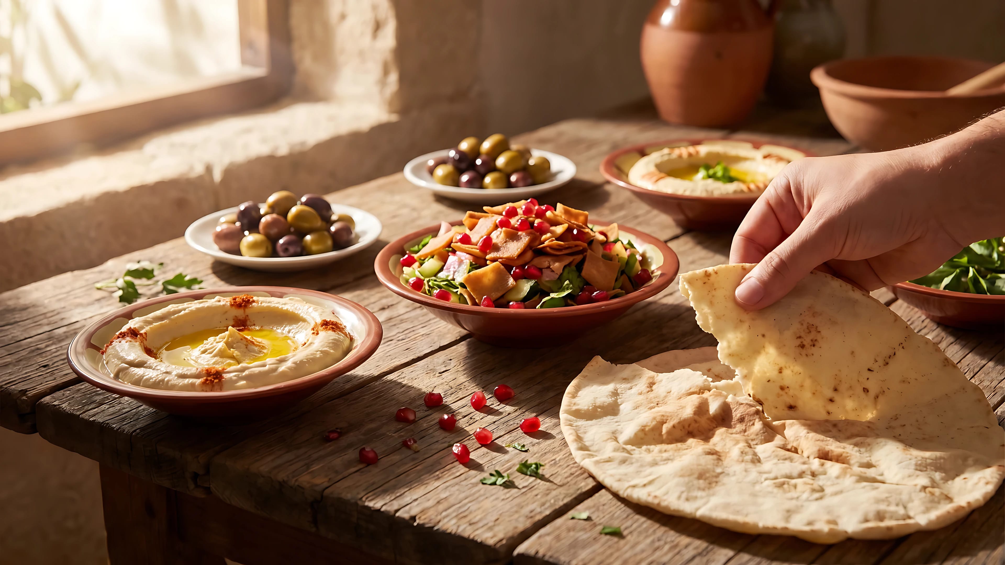 Authentic terrace of Saydawi restaurant